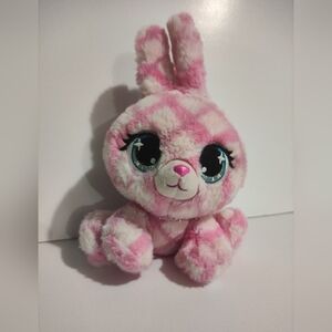 Pink Bunny Plush Rabbit  GUND P.Lushes Trixie Karrots.